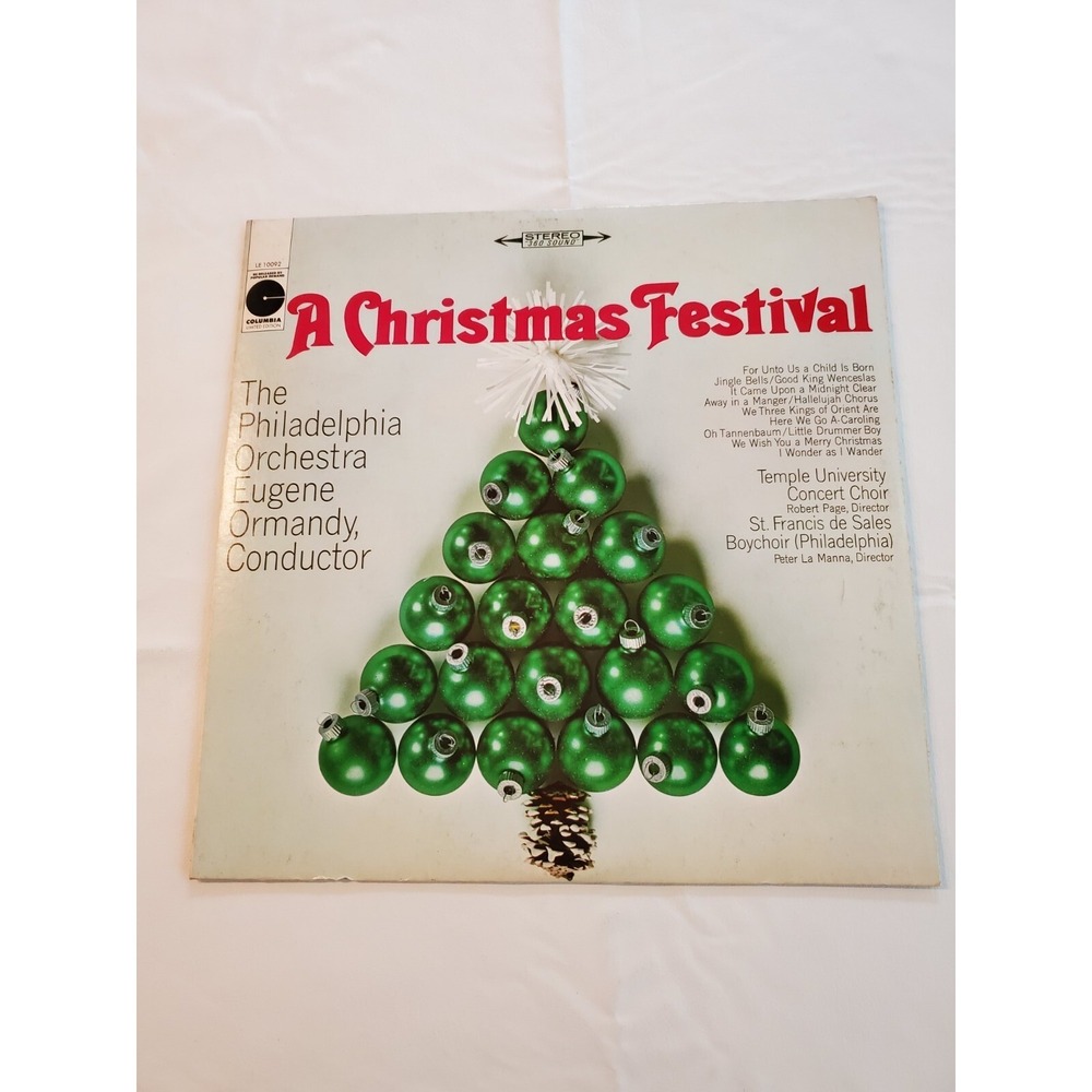 A Christmas Festival, The Philadelphia Orchestra Eugene Ormandy - Album Tested